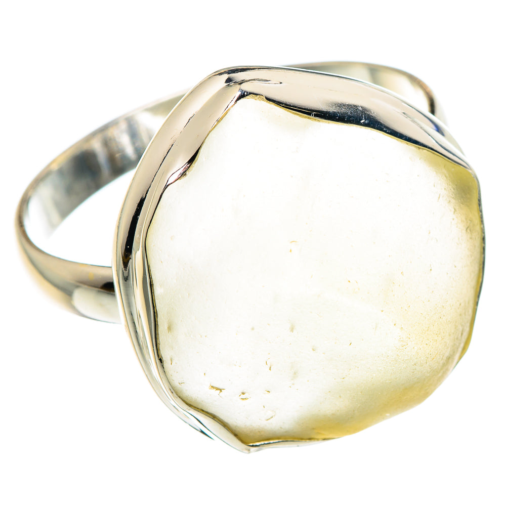 Libyan Glass Rings handcrafted by Ana Silver Co - RING89021
