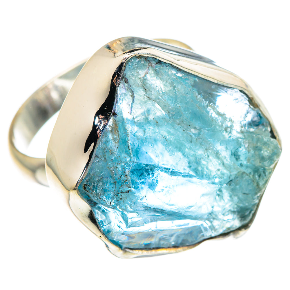 Aquamarine Rings handcrafted by Ana Silver Co - RING89038