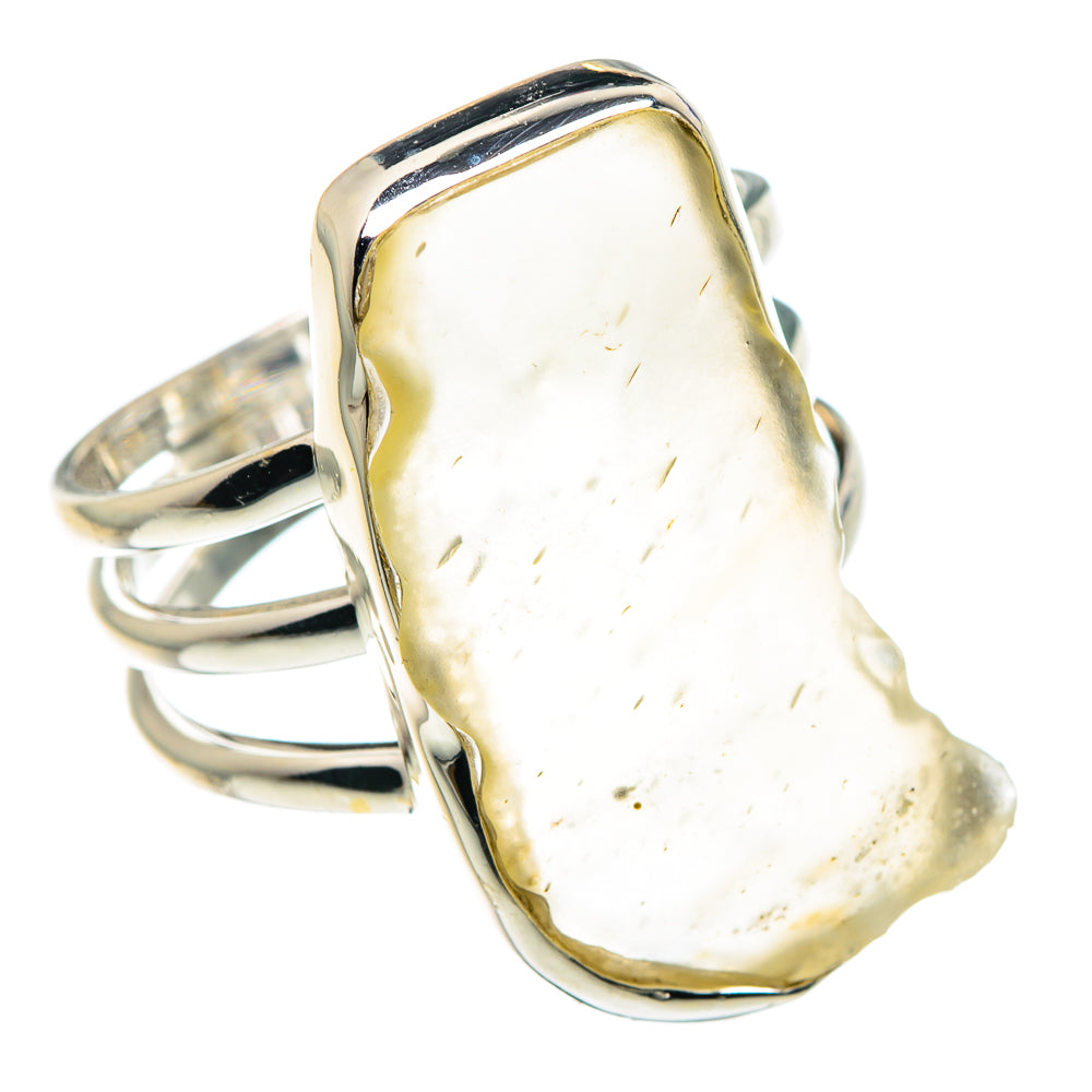 Libyan Glass Rings handcrafted by Ana Silver Co - RING89052