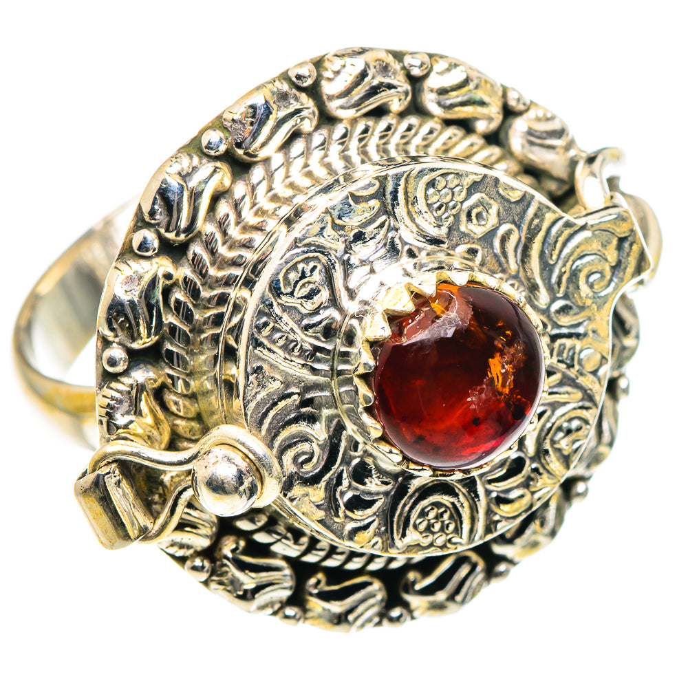 Baltic Amber Rings handcrafted by Ana Silver Co - RING89053