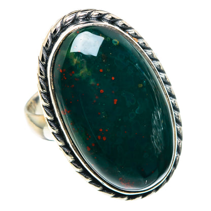 Bloodstone Rings handcrafted by Ana Silver Co - RING89073