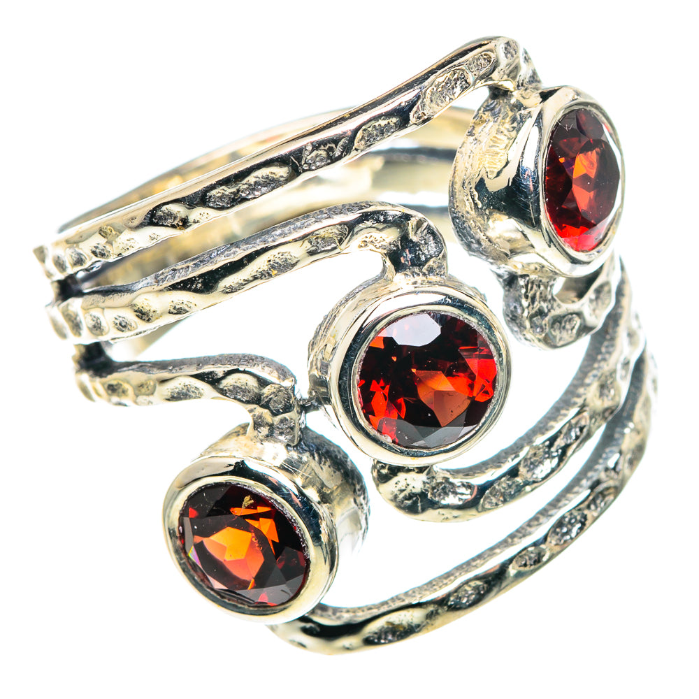Garnet Rings handcrafted by Ana Silver Co - RING89087
