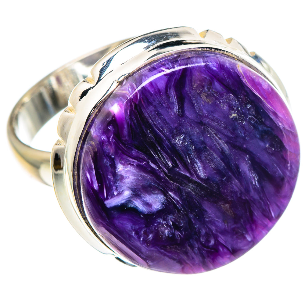 Charoite Rings handcrafted by Ana Silver Co - RING89089