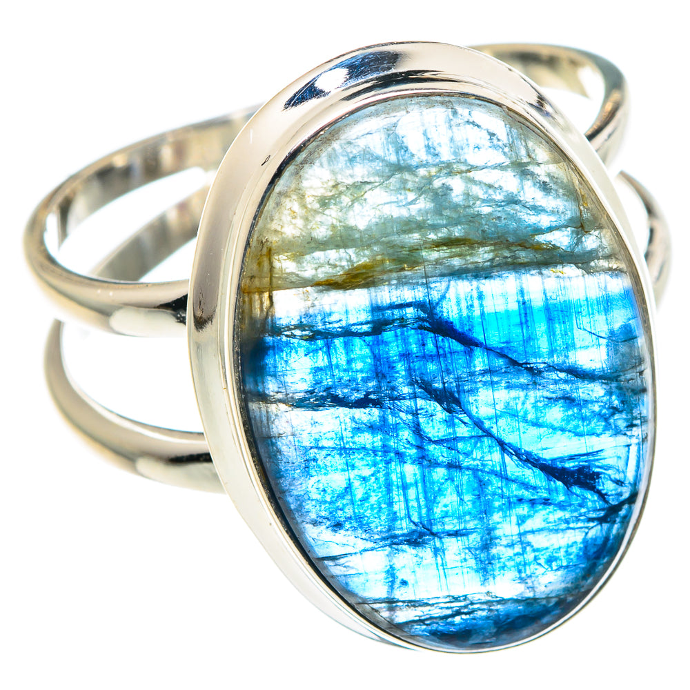 Kyanite Rings handcrafted by Ana Silver Co - RING89108