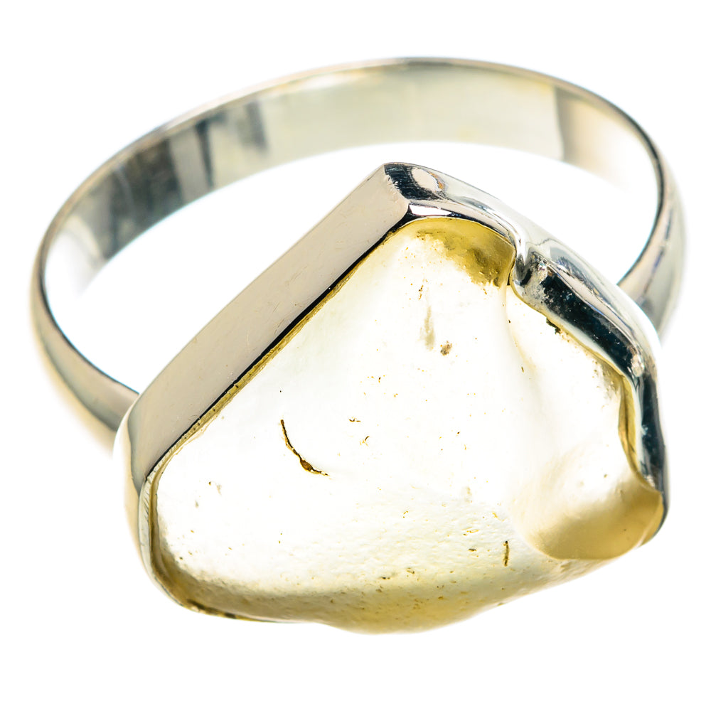 Libyan Glass Rings handcrafted by Ana Silver Co - RING89119 - Photo 2