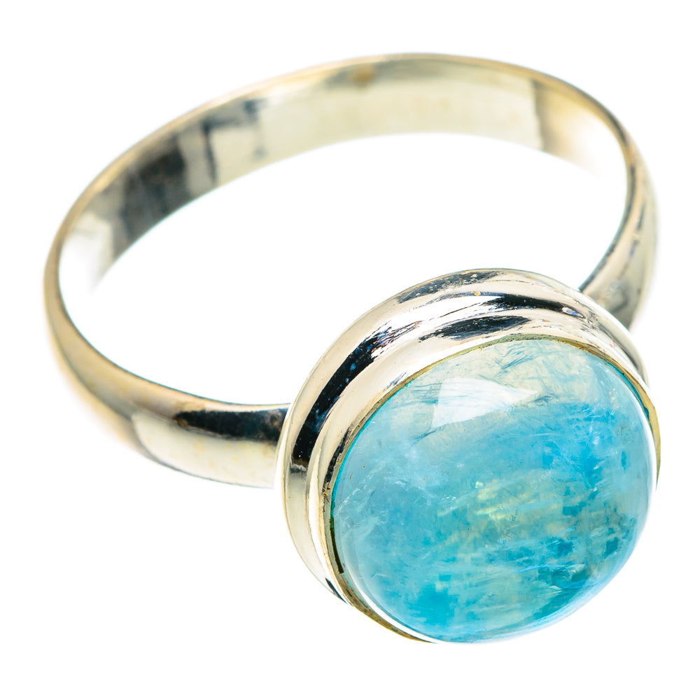 Rainbow Moonstone Rings handcrafted by Ana Silver Co - RING89147