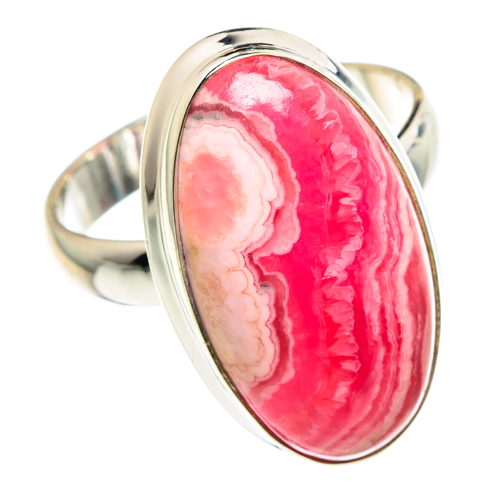 Rhodochrosite Rings handcrafted by Ana Silver Co - RING89156