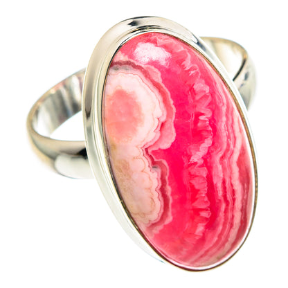 Rhodochrosite Rings handcrafted by Ana Silver Co - RING89156