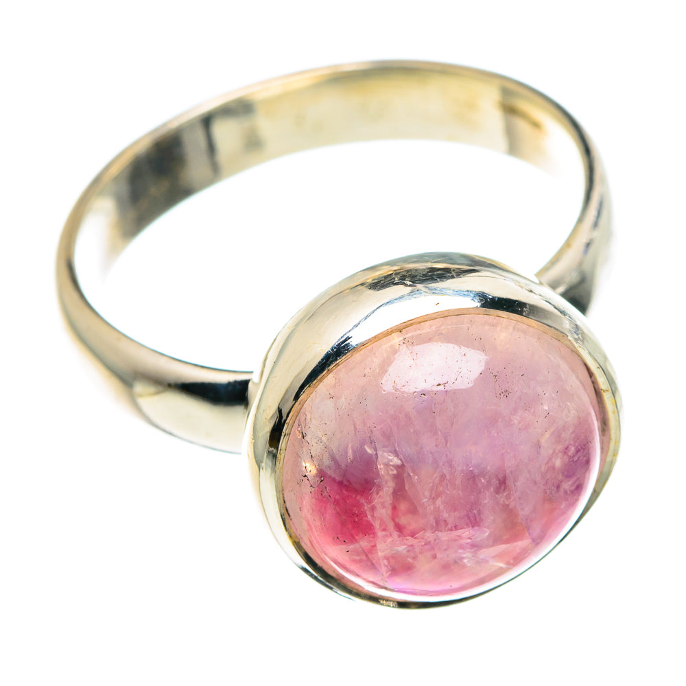 Pink Moonstone Rings handcrafted by Ana Silver Co - RING89157