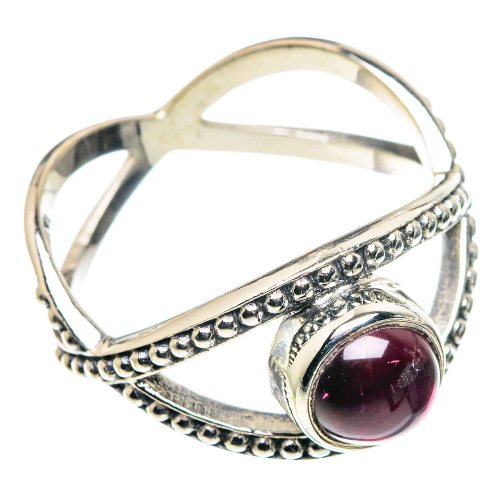 Garnet Rings handcrafted by Ana Silver Co - RING89159