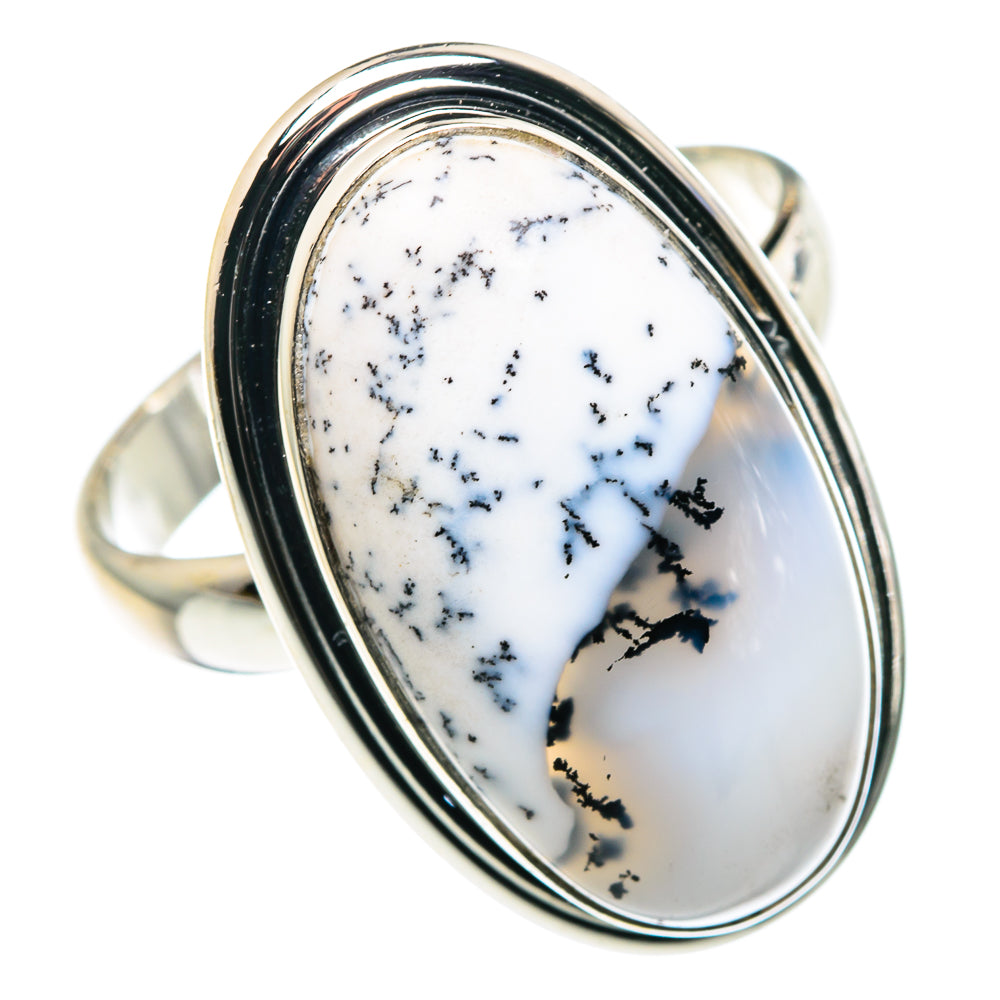 Dendritic Opal Rings handcrafted by Ana Silver Co - RING89164