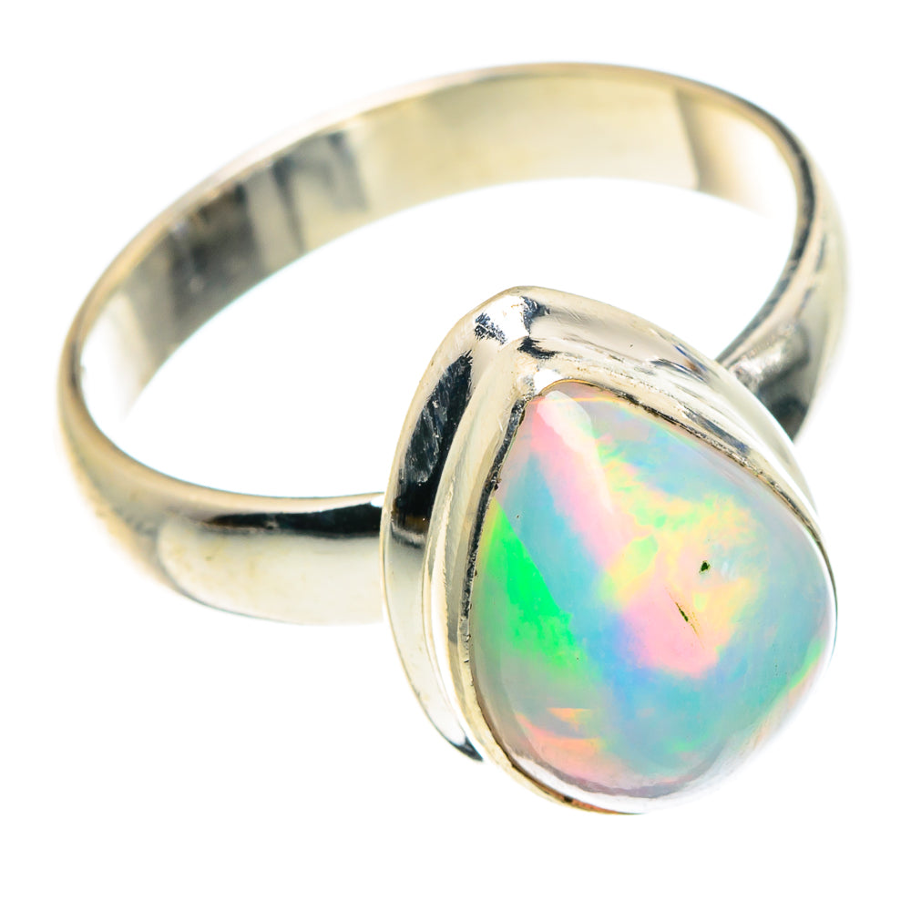 Ethiopian Opal Rings handcrafted by Ana Silver Co - RING89167