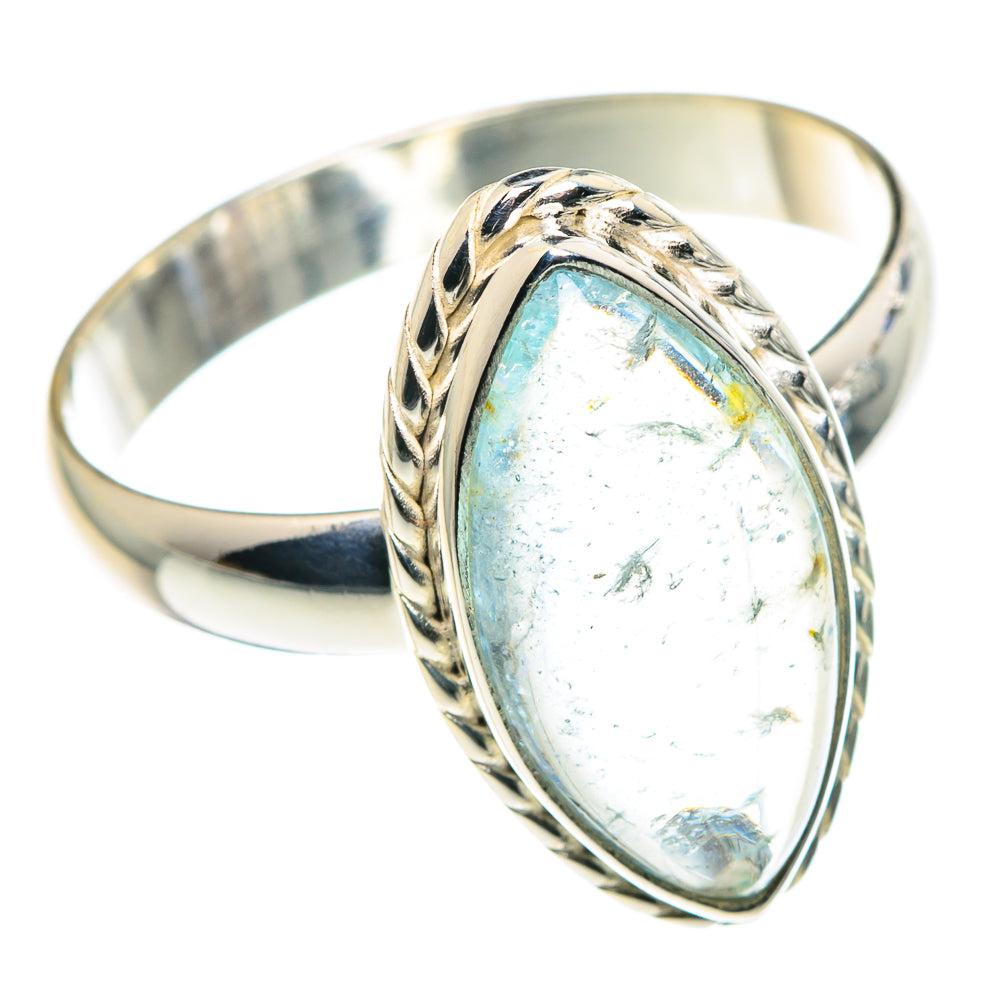 Aquamarine Rings handcrafted by Ana Silver Co - RING89174