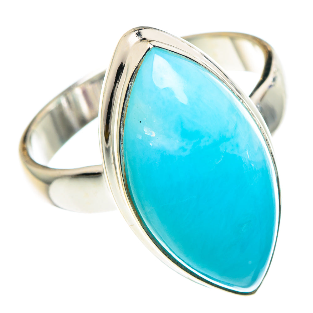 Larimar Rings handcrafted by Ana Silver Co - RING89176