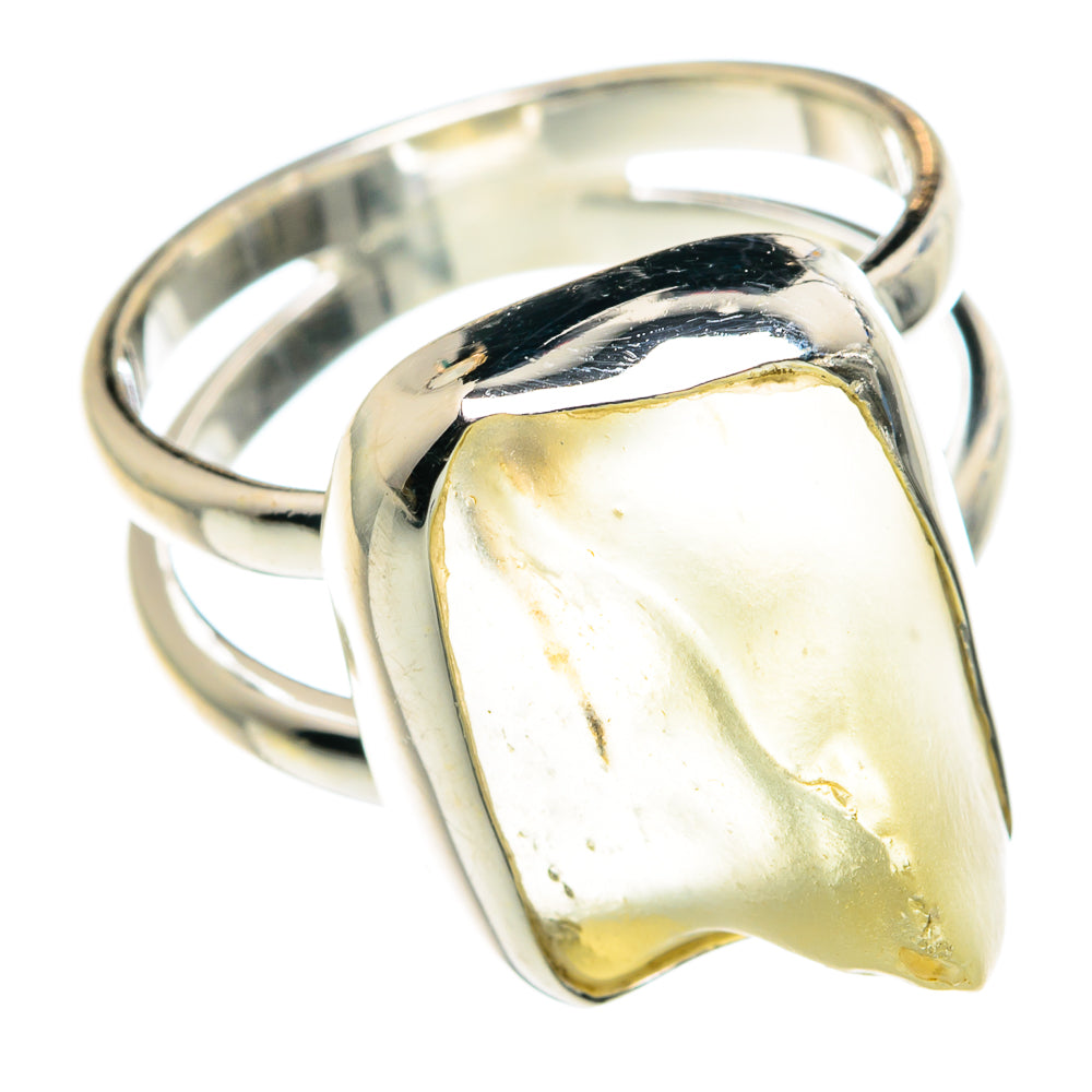 Libyan Glass Rings handcrafted by Ana Silver Co - RING89183 - Photo 2