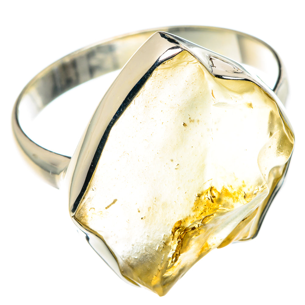 Libyan Glass Rings handcrafted by Ana Silver Co - RING89185 - Photo 2