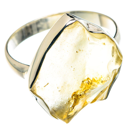 Libyan Glass Rings handcrafted by Ana Silver Co - RING89185 - Photo 2