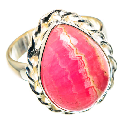 Rhodochrosite Rings handcrafted by Ana Silver Co - RING89186