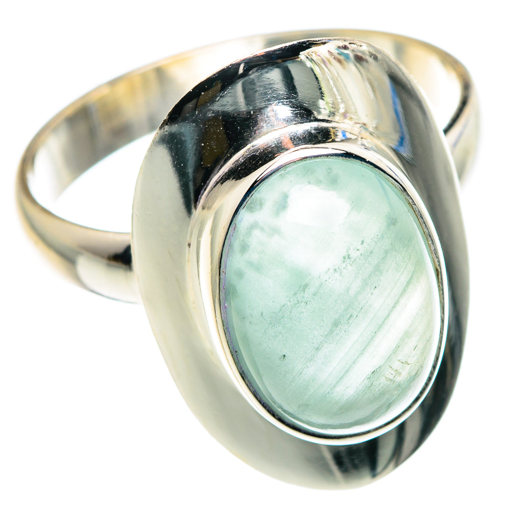 Aqua Chalcedony Rings handcrafted by Ana Silver Co - RING89202