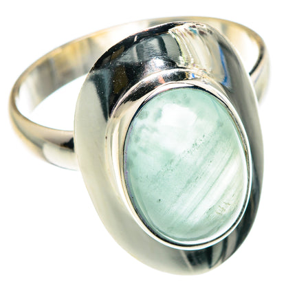 Aqua Chalcedony Rings handcrafted by Ana Silver Co - RING89202