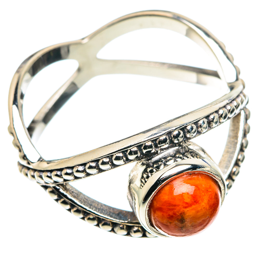 Sponge Coral Rings handcrafted by Ana Silver Co - RING89210