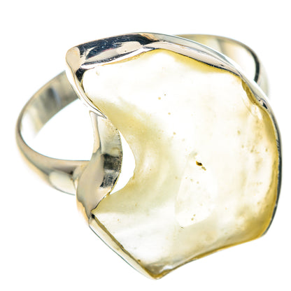 Libyan Glass Rings handcrafted by Ana Silver Co - RING89211 - Photo 2