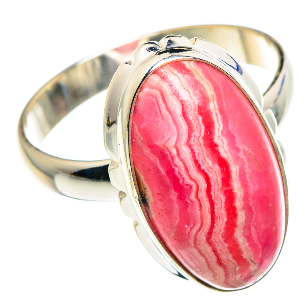 Rhodochrosite Rings handcrafted by Ana Silver Co - RING89215