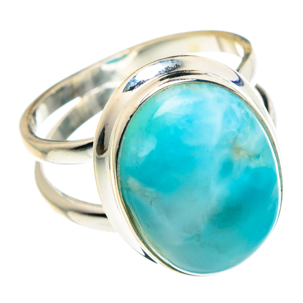 Larimar Rings handcrafted by Ana Silver Co - RING89232