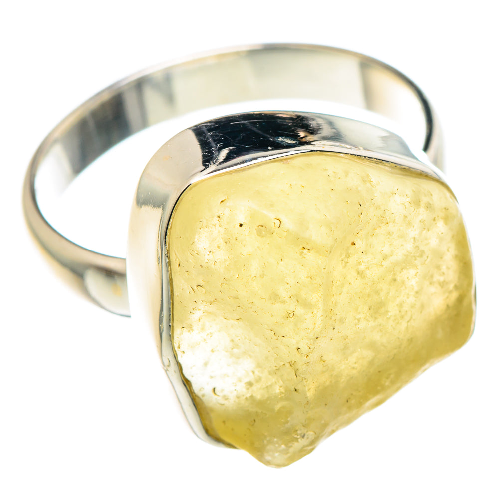 Libyan Glass Rings handcrafted by Ana Silver Co - RING89239 - Photo 2