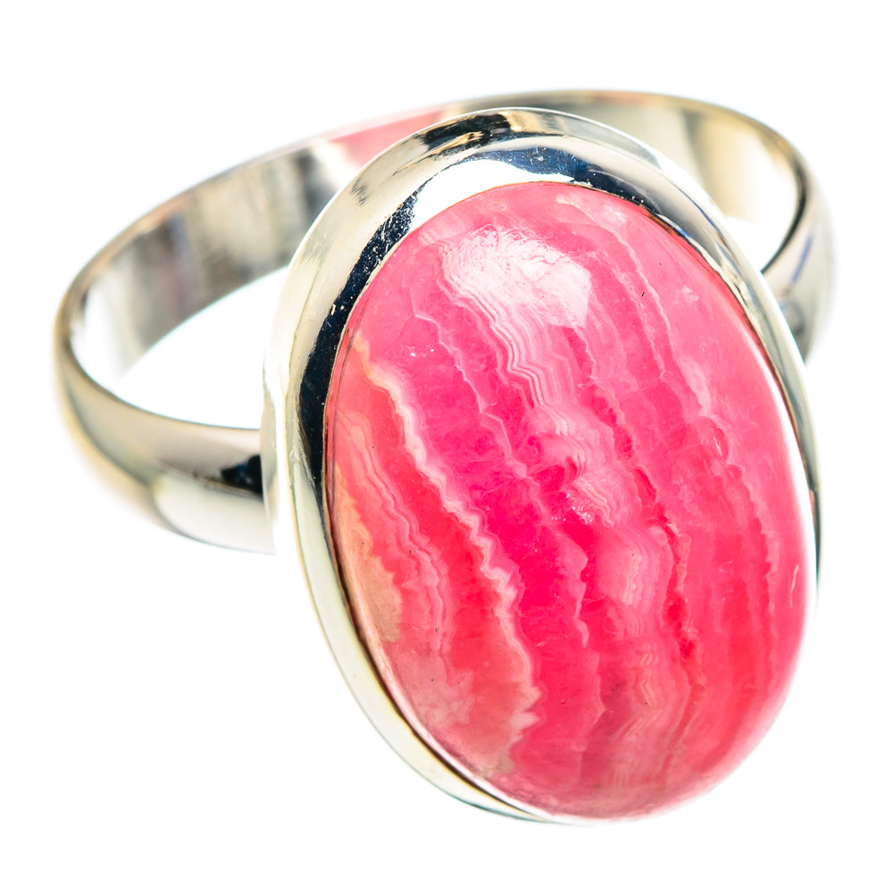 Rhodochrosite Rings handcrafted by Ana Silver Co - RING89243