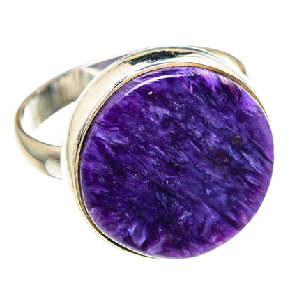 Charoite Rings handcrafted by Ana Silver Co - RING89245