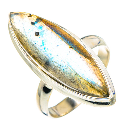 Labradorite Rings handcrafted by Ana Silver Co - RING89295