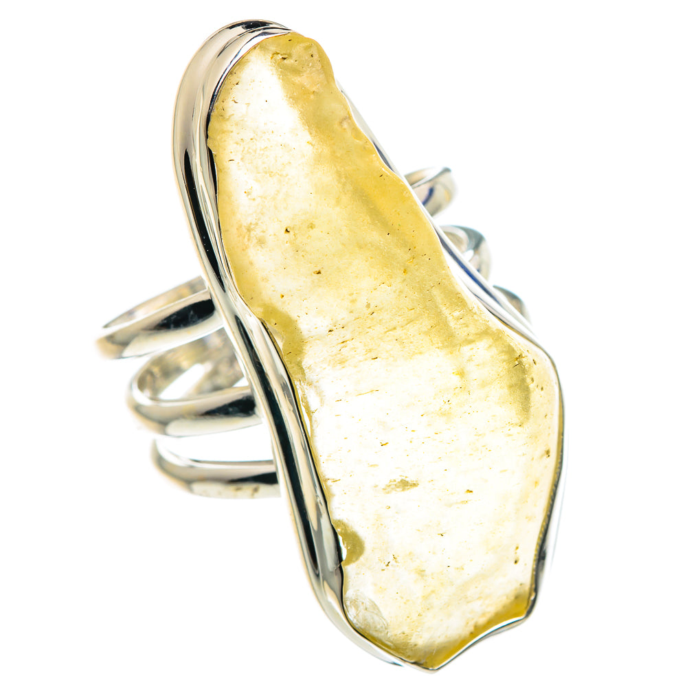Libyan Glass Rings handcrafted by Ana Silver Co - RING89308