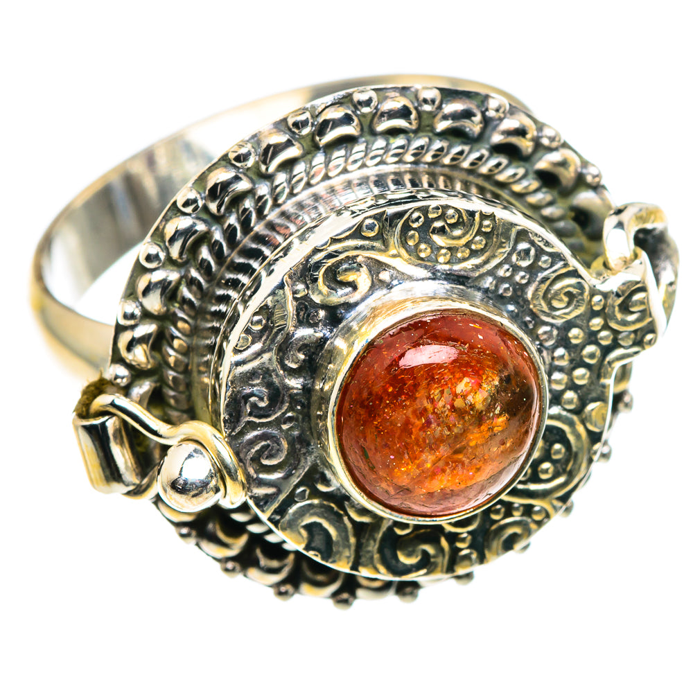 Sunstone Rings handcrafted by Ana Silver Co - RING89309