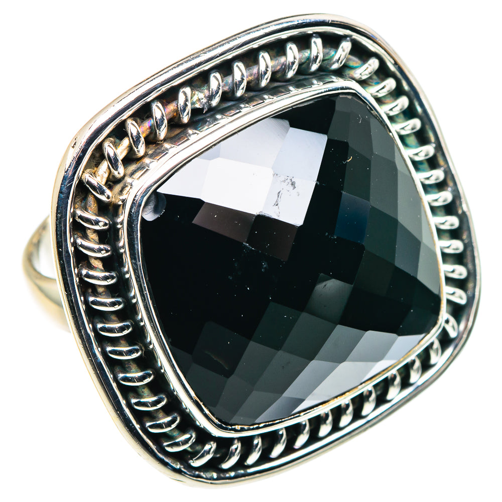 Black Onyx Rings handcrafted by Ana Silver Co - RING89317