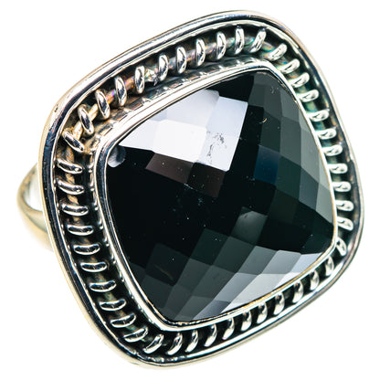 Black Onyx Rings handcrafted by Ana Silver Co - RING89317