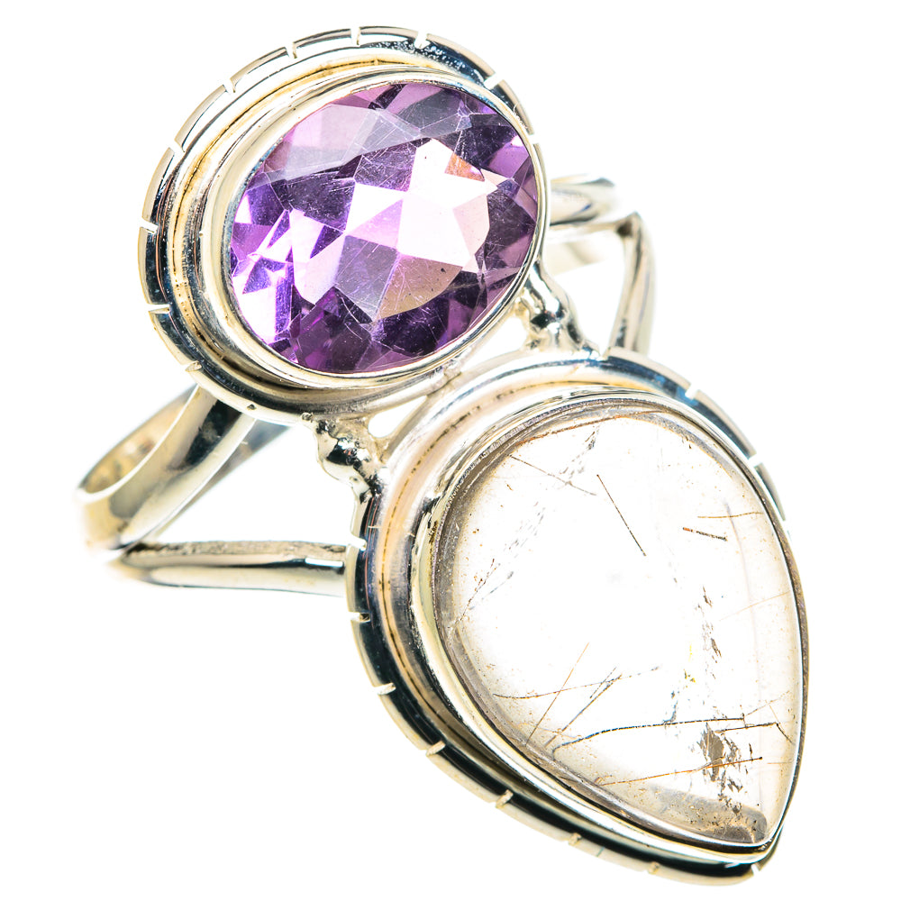 Rutilated Quartz Rings handcrafted by Ana Silver Co - RING89326