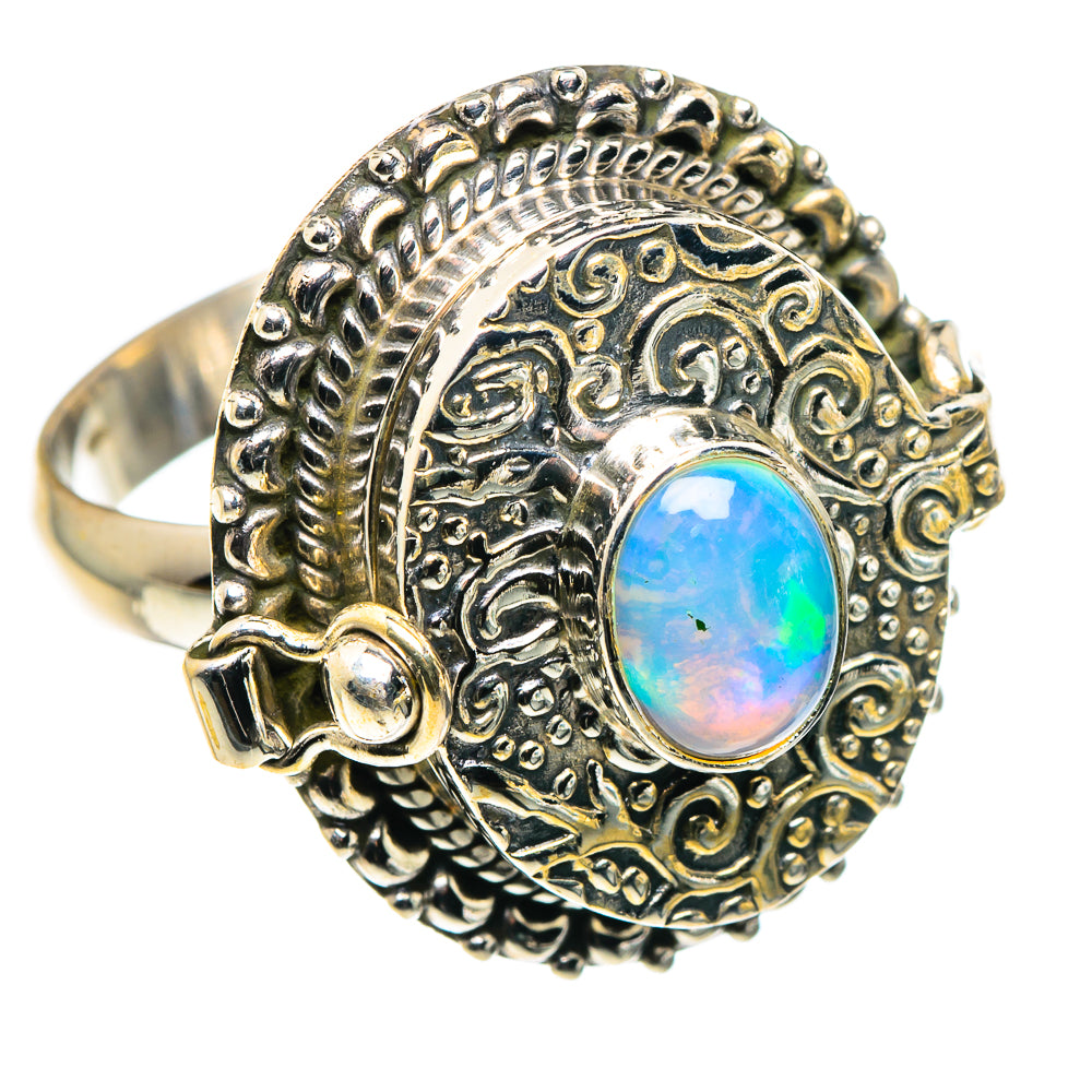 Ethiopian Opal Rings handcrafted by Ana Silver Co - RING89328