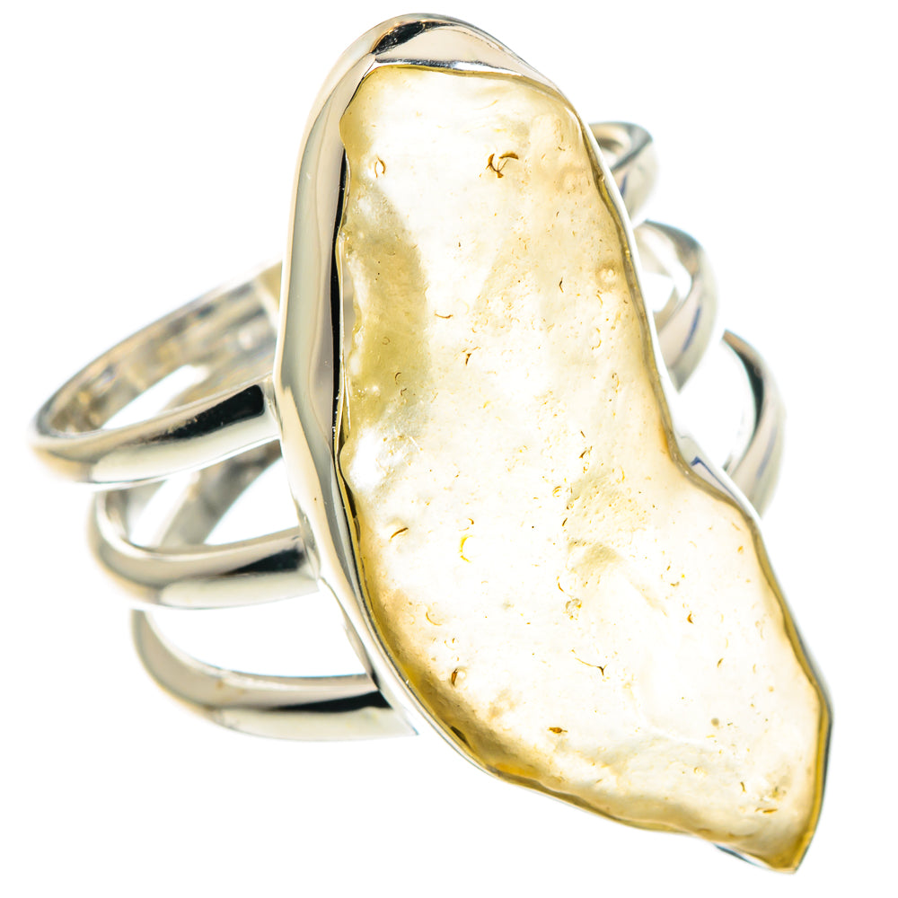 Libyan Glass Rings handcrafted by Ana Silver Co - RING89340