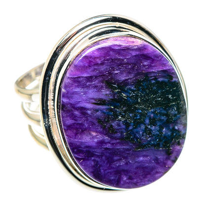 Charoite Rings handcrafted by Ana Silver Co - RING89347