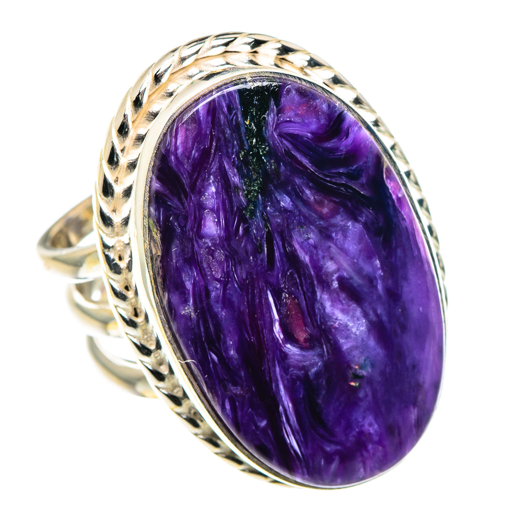Charoite Rings handcrafted by Ana Silver Co - RING89348