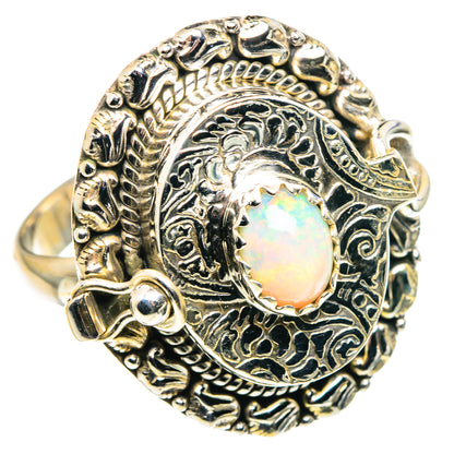 Ethiopian Opal Rings handcrafted by Ana Silver Co - RING89359