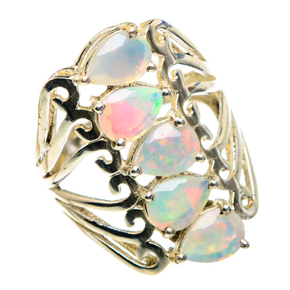 Ethiopian Opal Rings handcrafted by Ana Silver Co - RING89360