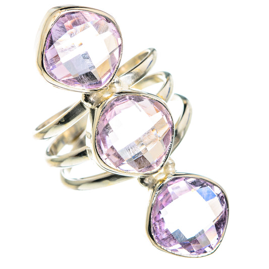 Kunzite Rings handcrafted by Ana Silver Co - RING89370