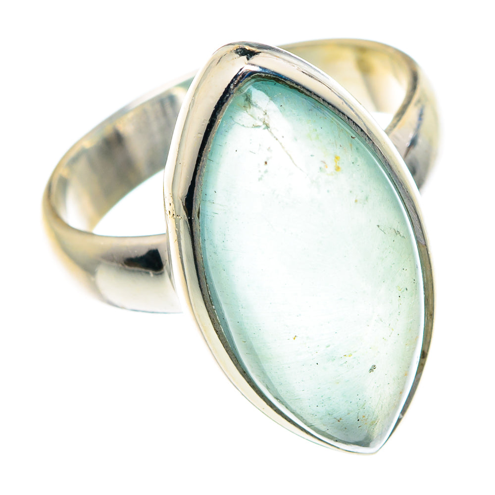 Aqua Chalcedony Rings handcrafted by Ana Silver Co - RING89375