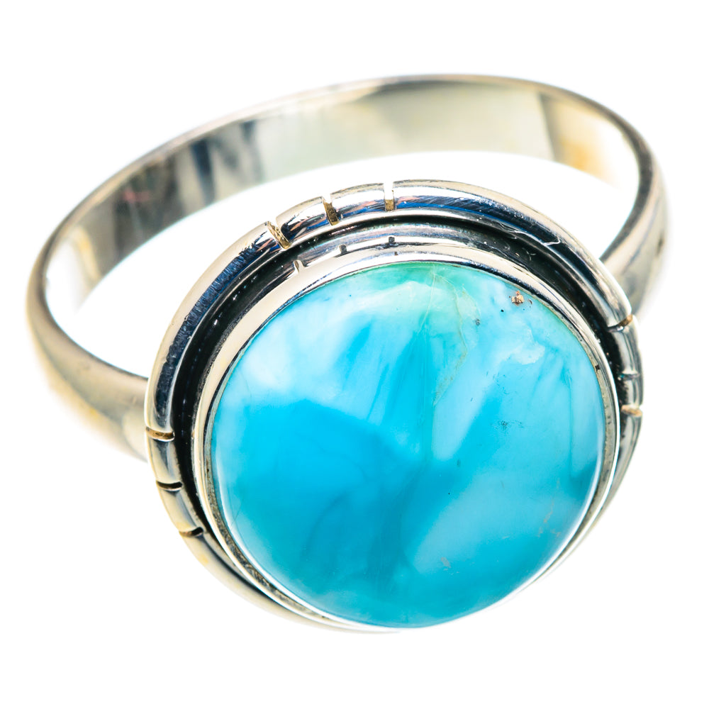 Larimar Rings handcrafted by Ana Silver Co - RING89378