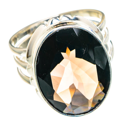 Smoky Quartz Rings handcrafted by Ana Silver Co - RING89386
