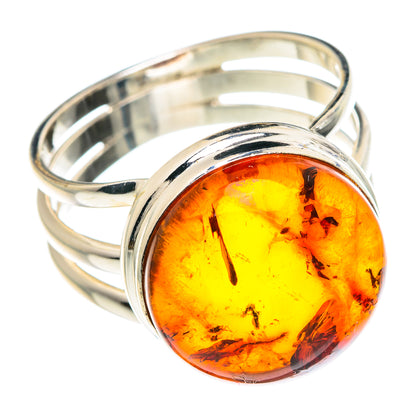 Baltic Amber Rings handcrafted by Ana Silver Co - RING89388