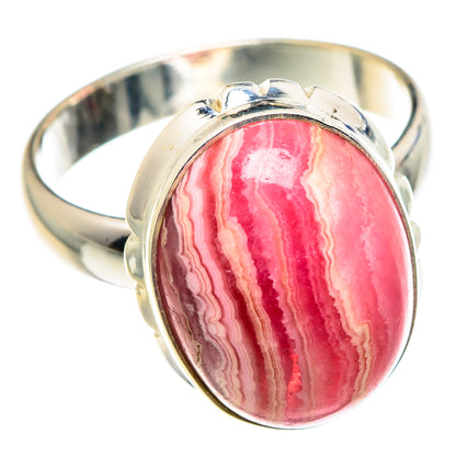 Rhodochrosite Rings handcrafted by Ana Silver Co - RING89392