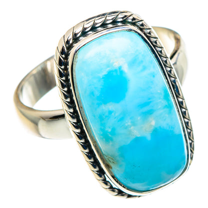 Larimar Rings handcrafted by Ana Silver Co - RING89414